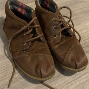 Skechers Brown Suede Ankle Boots Lace-Up